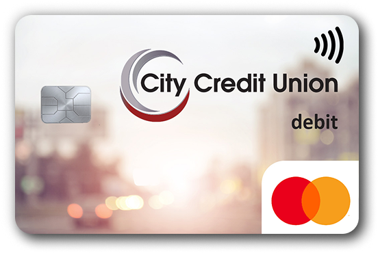 City Credit Union Mastercard debit card